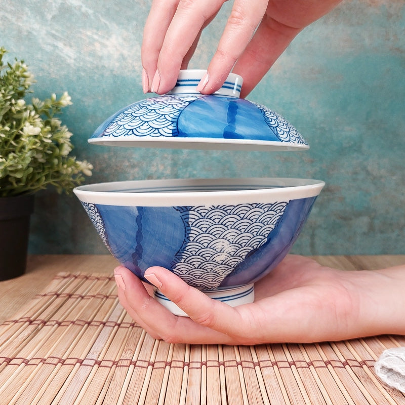 Bol Japonais Donburi Seigaiha