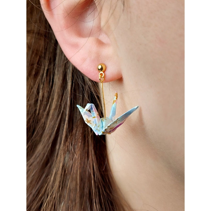 Boucles d’Oreilles Origami