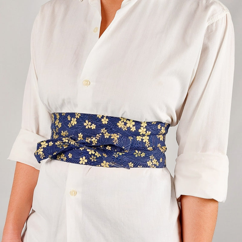 Ceinture Obi Fleur de Sakura