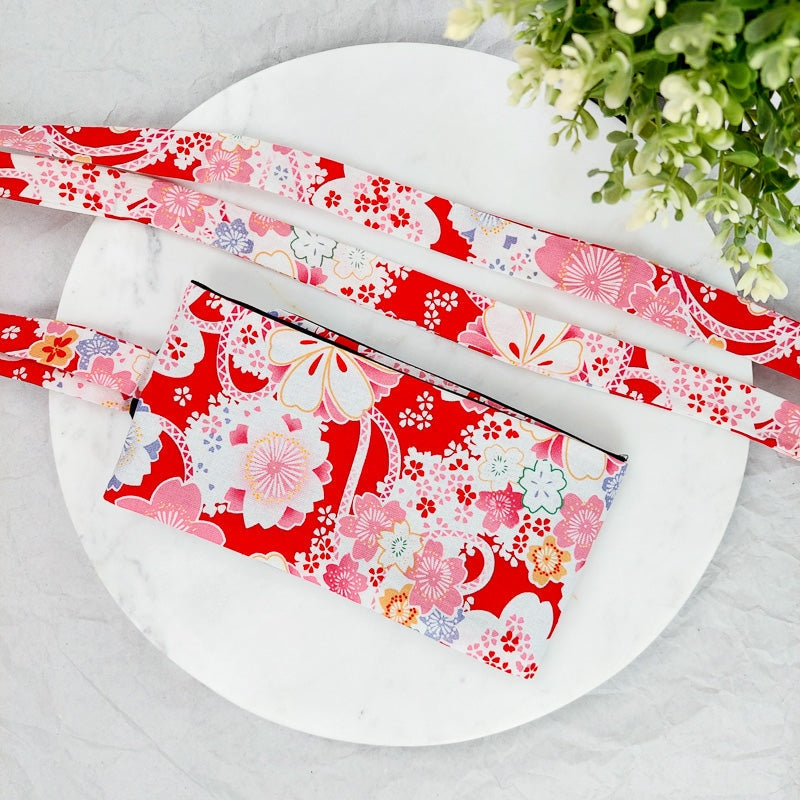 Ceinture Obi Rouge Hanami