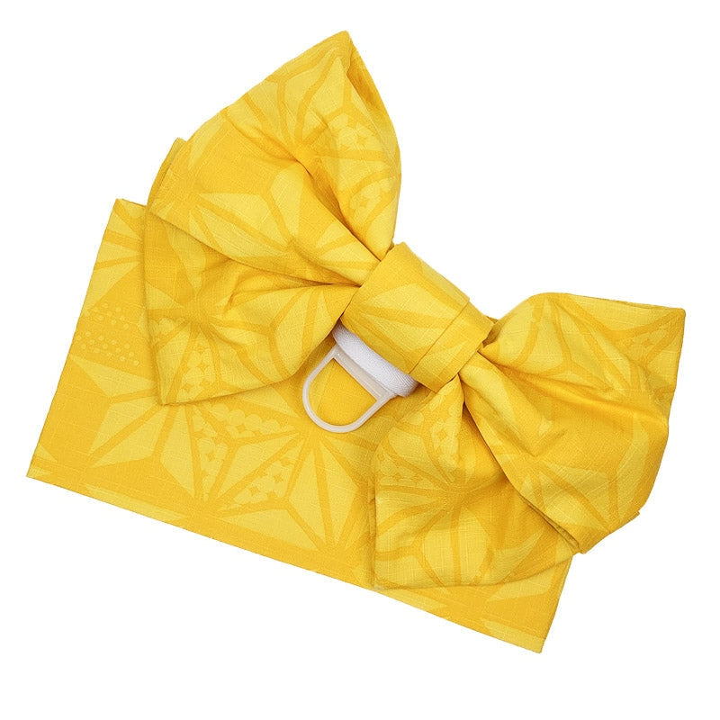 Ceinture Obi Traditionnelle Jaune