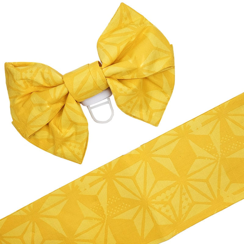 Ceinture Obi Traditionnelle Jaune