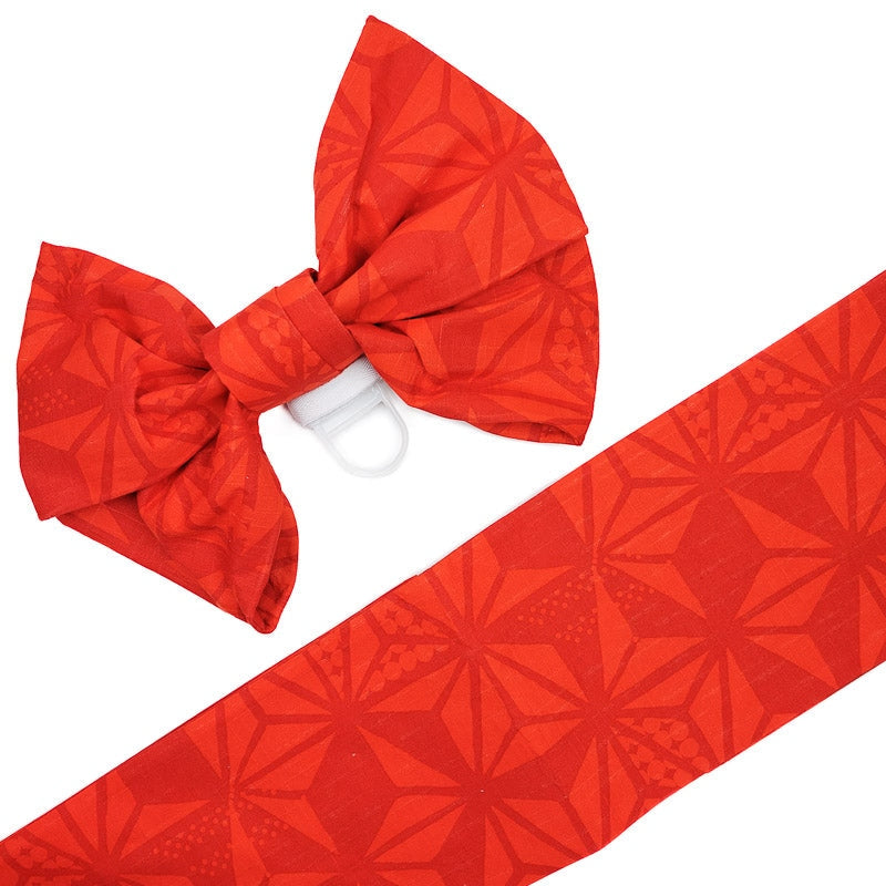 Ceinture Obi Traditionnelle Rouge