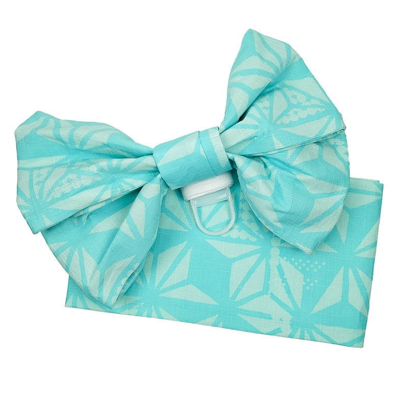 Ceinture Obi Traditionnelle Turquoise