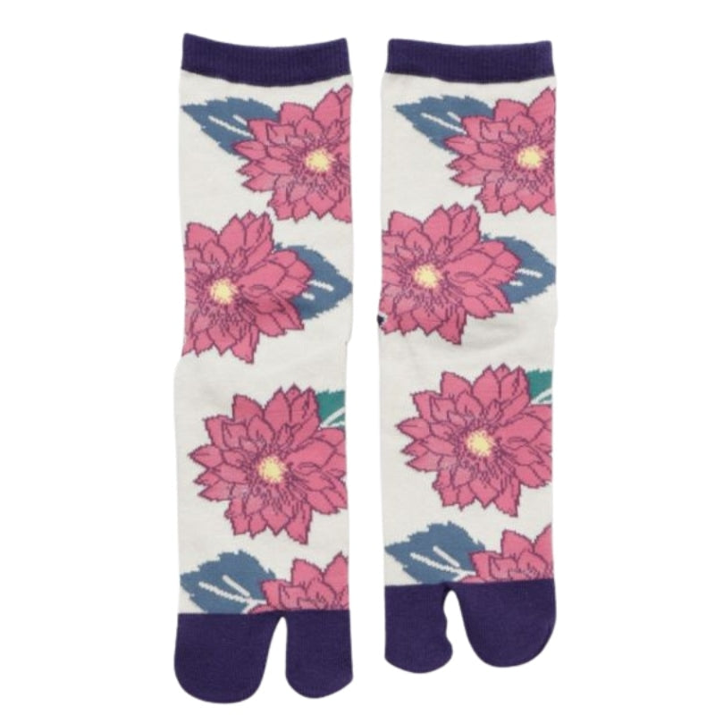 Chaussettes Tabi Chrysanthème