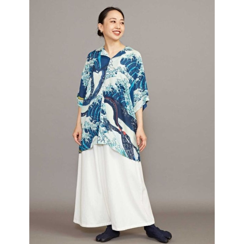 Chemise Vague Japonaise