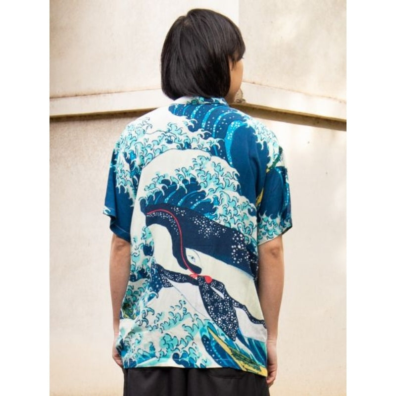 Chemise Vague Japonaise