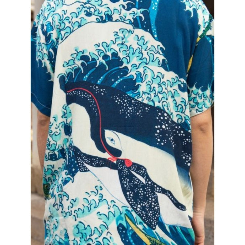 Chemise Vague Japonaise