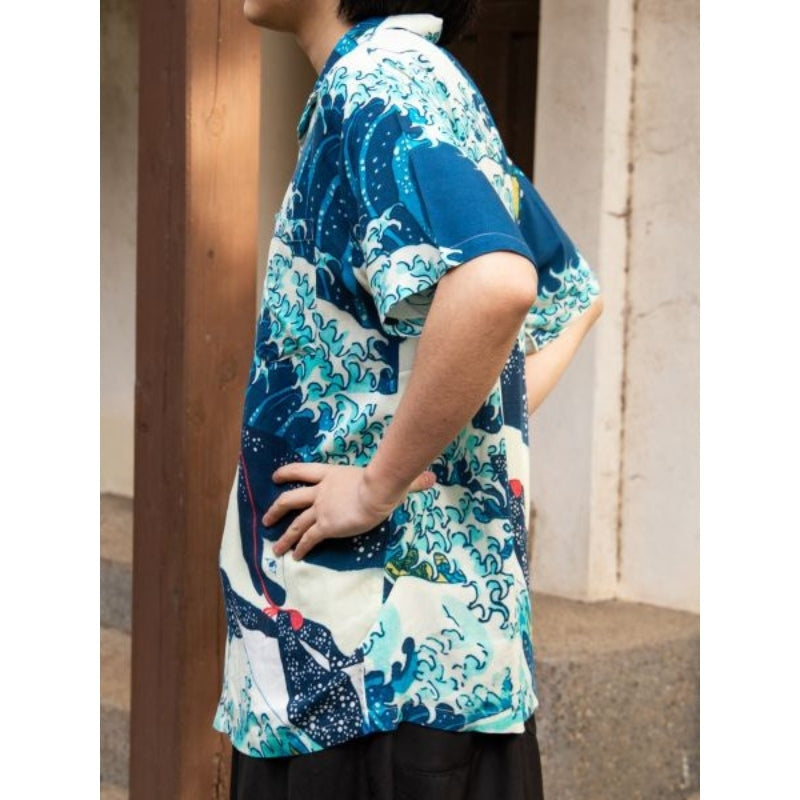 Chemise Vague Japonaise