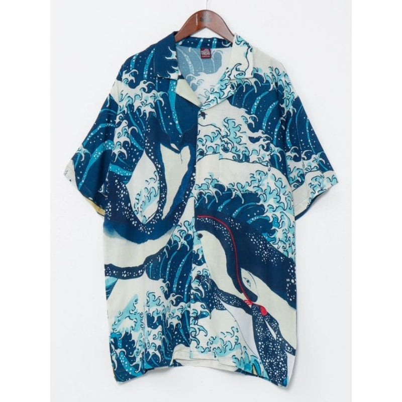 Chemise Vague Japonaise