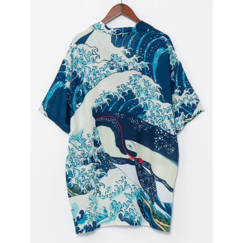 Chemise Vague Japonaise
