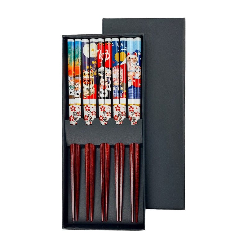 Coffret De Baguettes - Décoration Chat Maneki-Neko - Cdiscount Maison