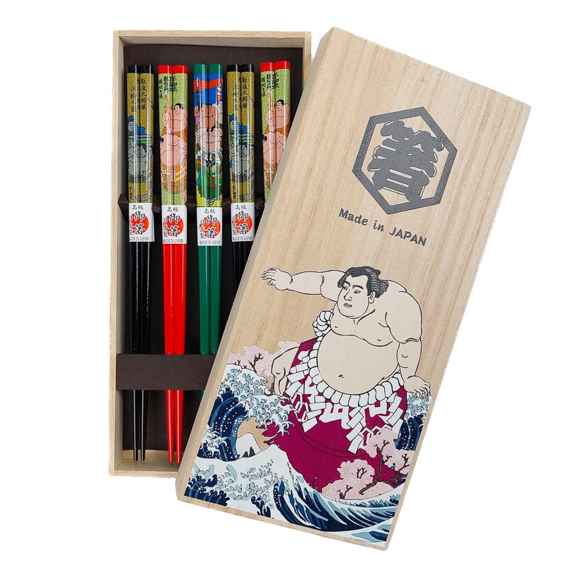 Coffret Baguettes Japonaises Sumo