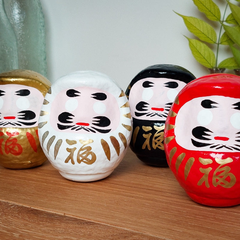 Daruma Japonais Blanc