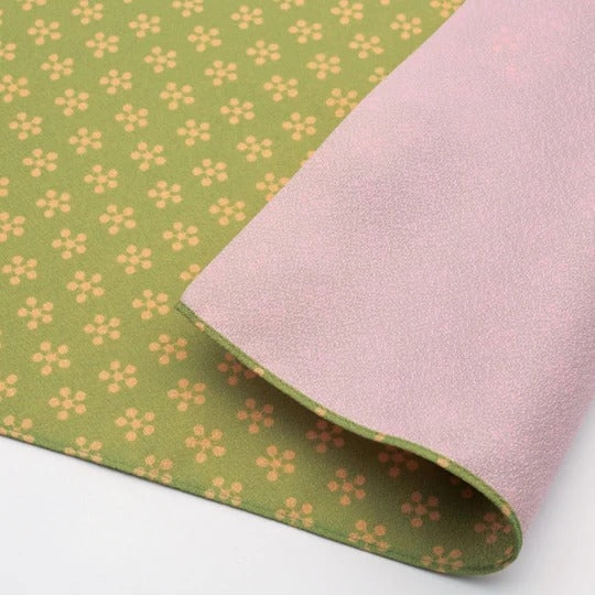 Furoshiki Réversible Vert