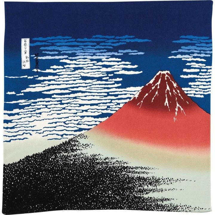 Furoshiki Ukiyo-e Mont Fuji