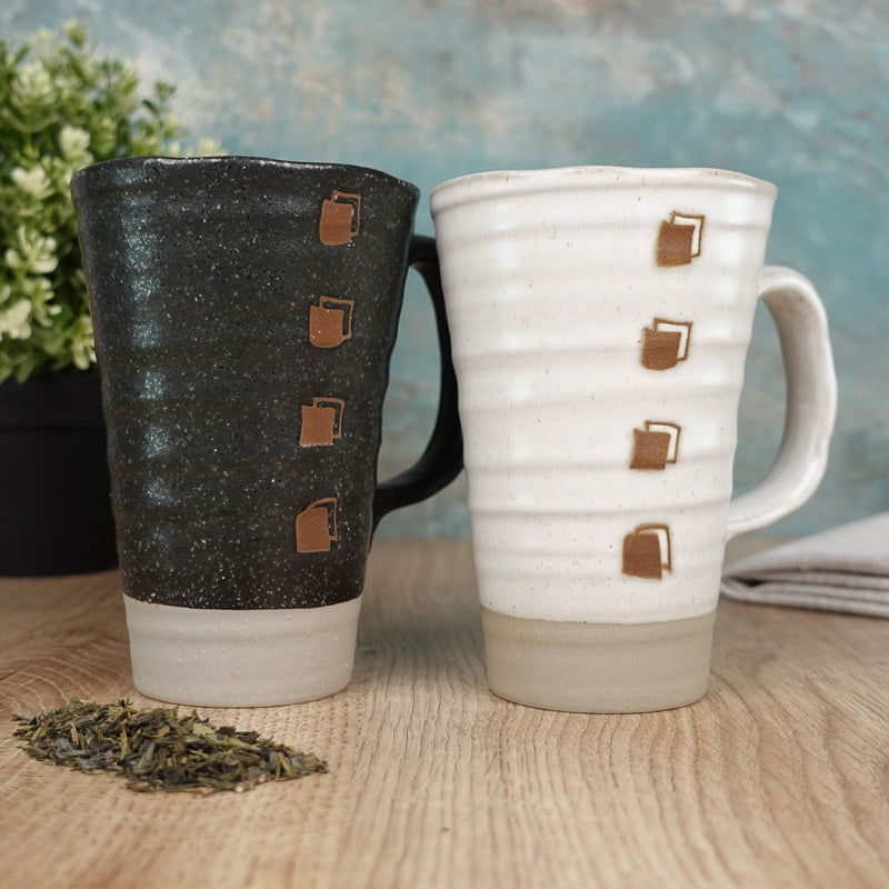 Grand Mug Japonais Blanc