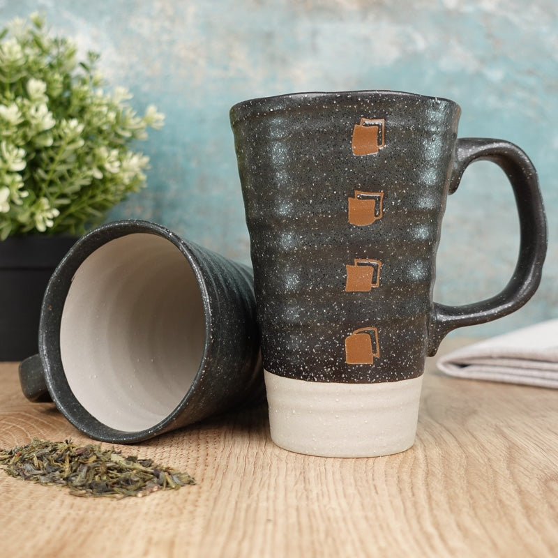 Grand Mug Japonais Noir