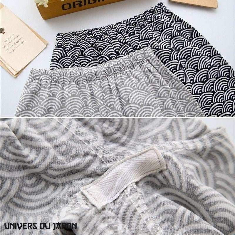 Jinbei Coton Motif Seigaiha