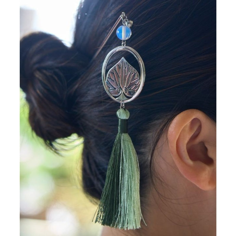 Kanzashi Japonais Pompon