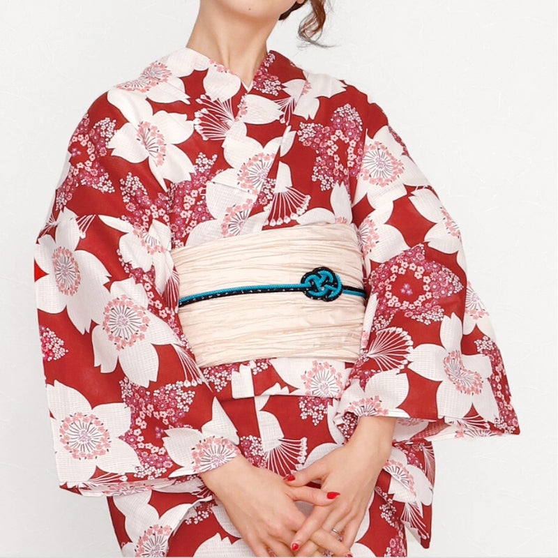 Kimono Japonais Femme Cerisier