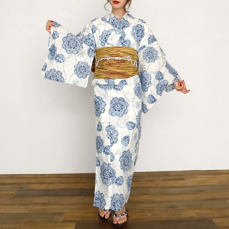 Kimono Japonais Femme Fuyu