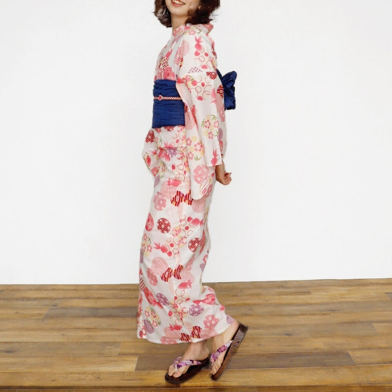 Kimono Japonais Femme Temari