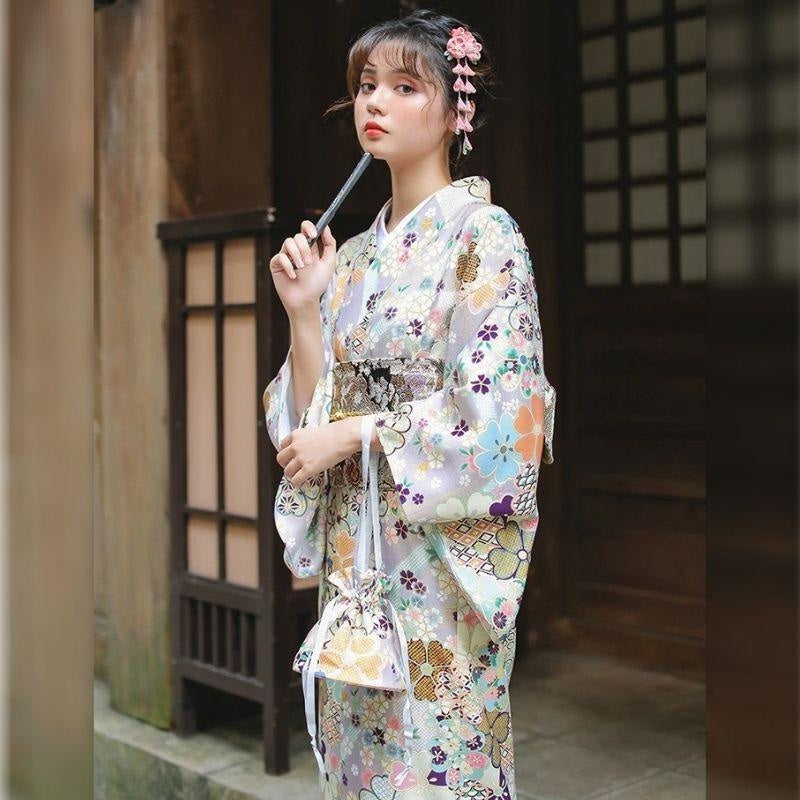 Kimono Traditionnel Japonais Femme
