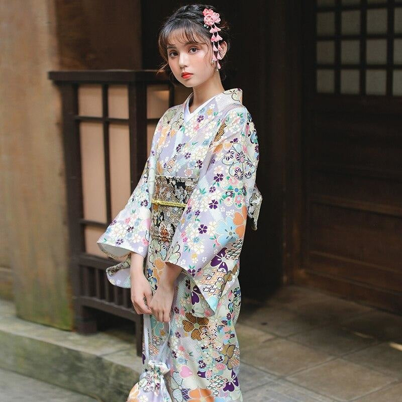 Kimono Traditionnel Japonais Femme