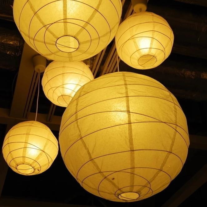 Lampe Japonaise en Papier
