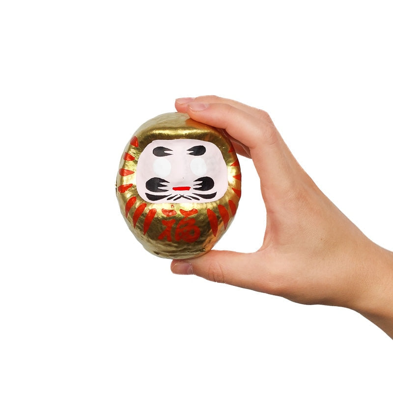 Lot 4 Daruma Japonais - 9 cm