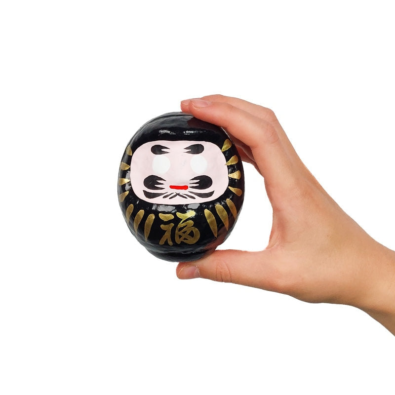 Lot 4 Daruma Japonais - 9 cm