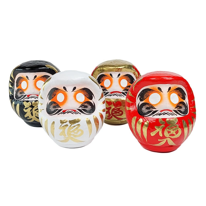 Lot 4 Grand Daruma - 12 cm