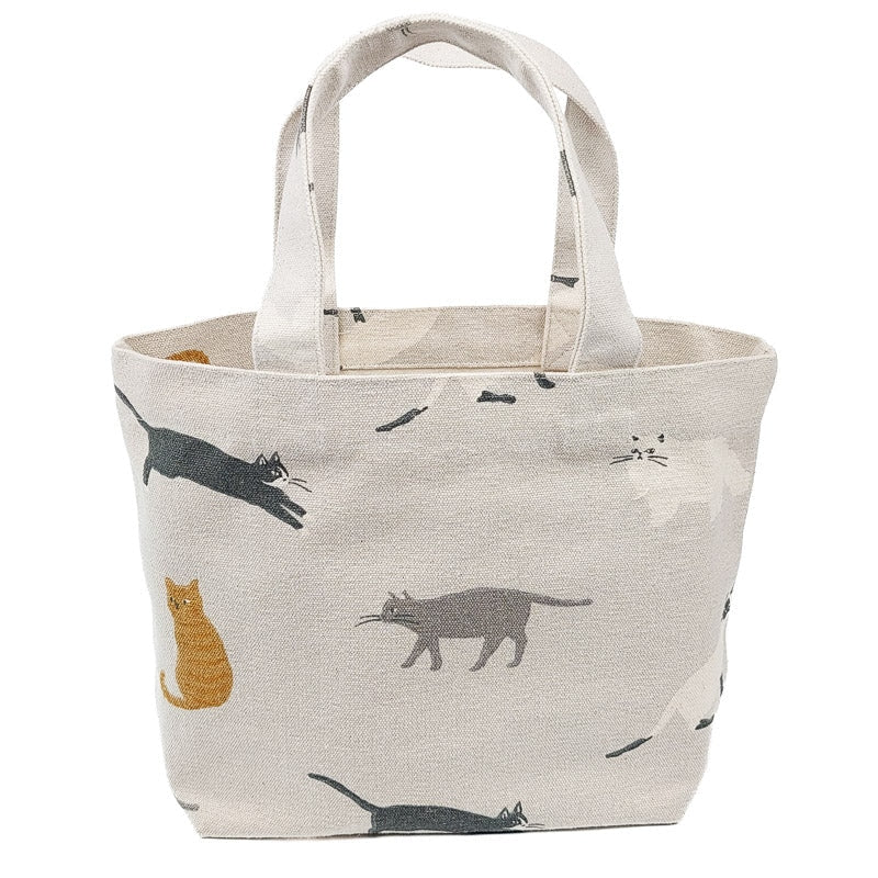 Mini Tote Bag Japonais Cats