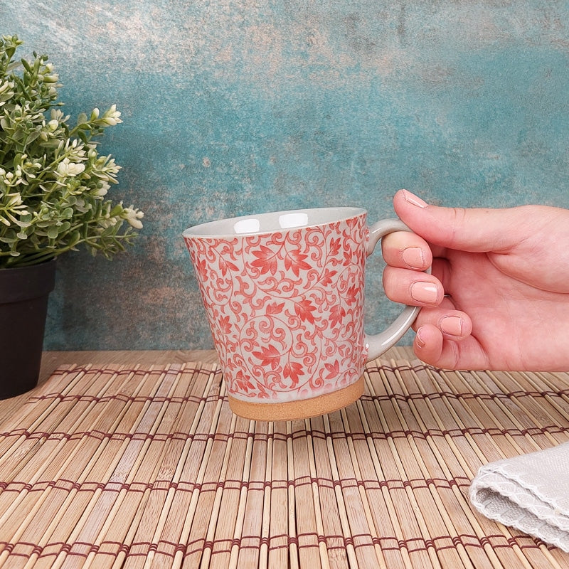 Mug Japonais Céramique Rouge