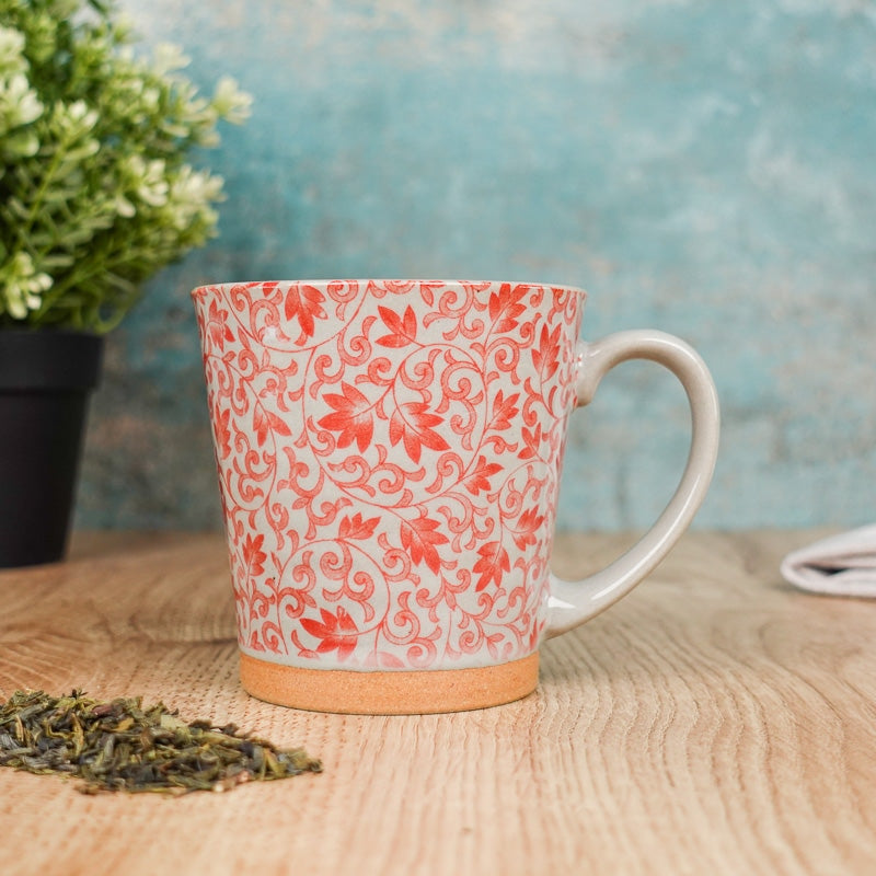 Mug Japonais Céramique Rouge