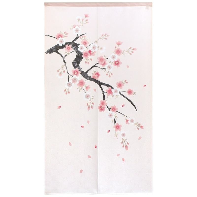 Noren Japonais Fleur Cerisier