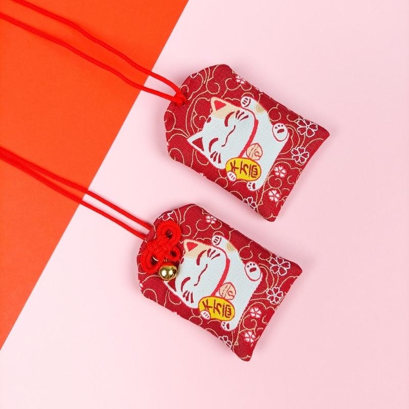 Omamori Chat Porte-Bonheur