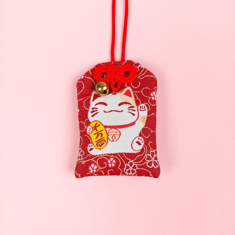 Omamori Chat Porte-Bonheur