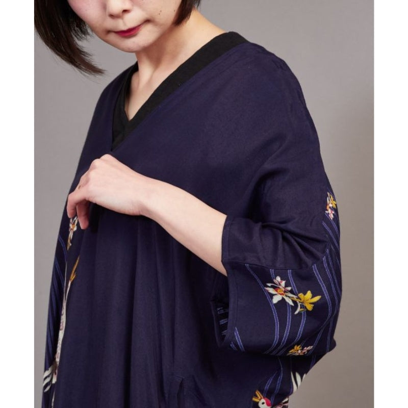 Robe Japonaise Grue