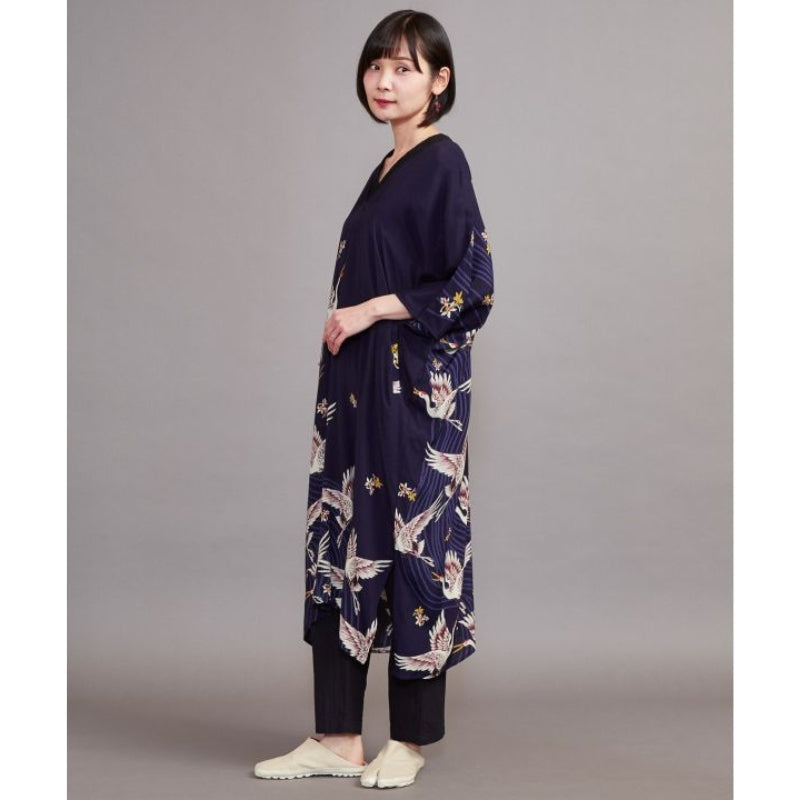 Robe Japonaise Grue