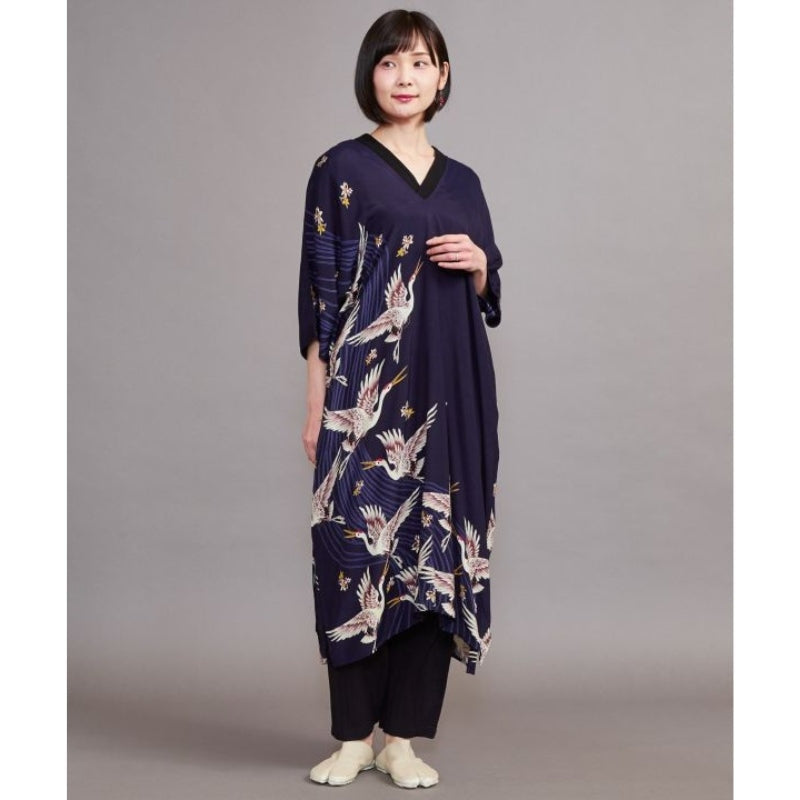 Robe Japonaise Grue