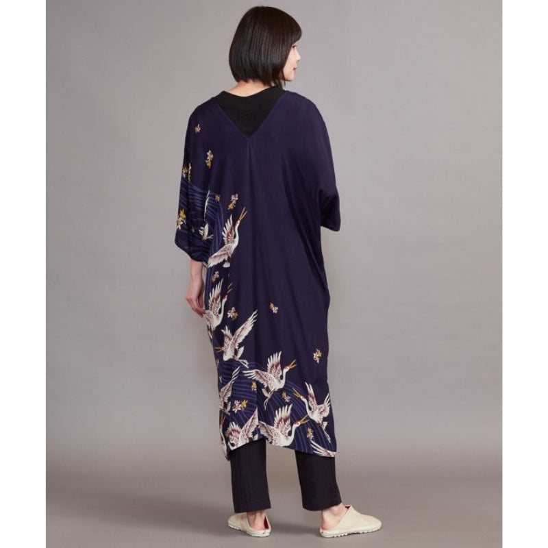 Robe Japonaise Grue