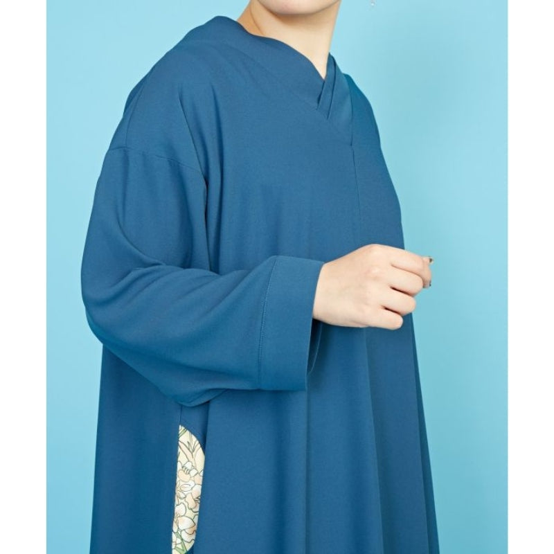 Robe Japonaise Moderne Bleue