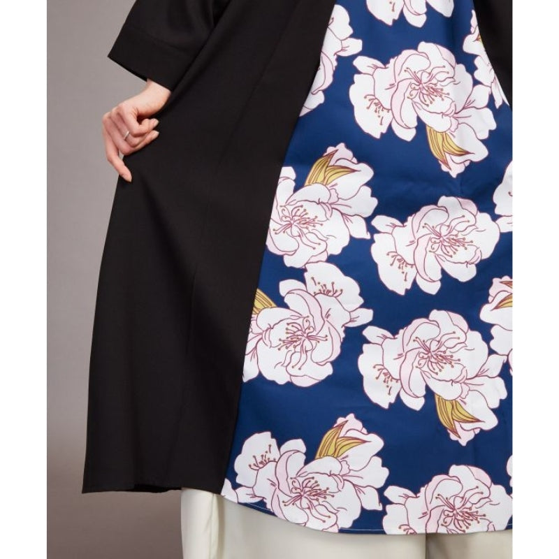 Robe Japonaise Moderne Noire