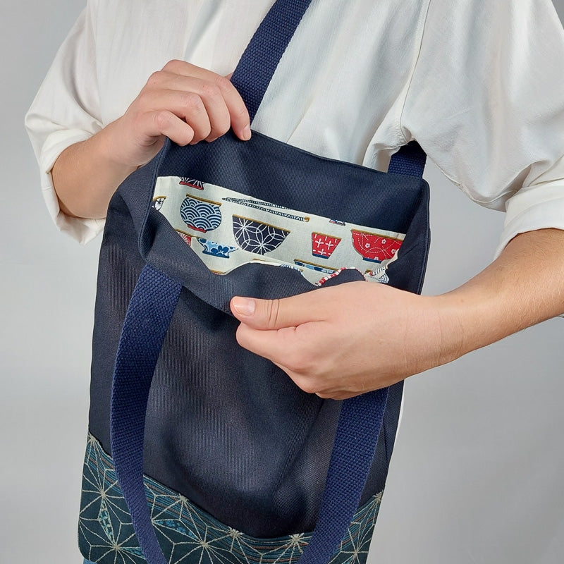 Sac Tissu Japonais Asanoha