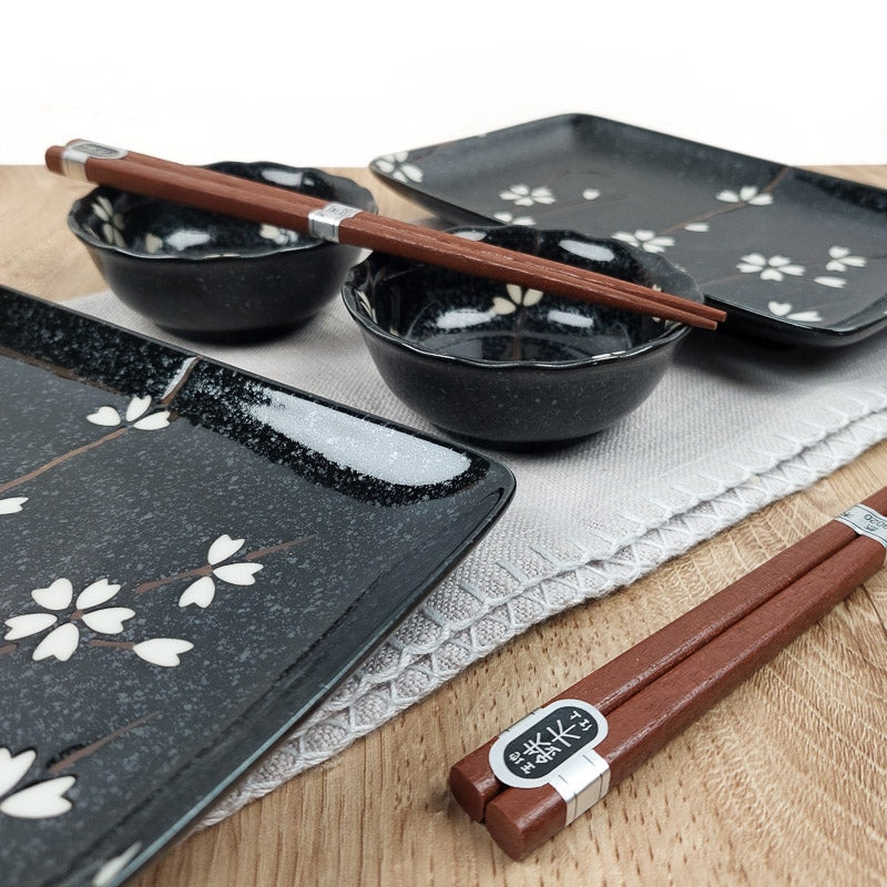 Service à Sushi Porcelaine