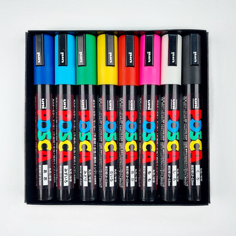 Set de 8 Marqueurs Posca