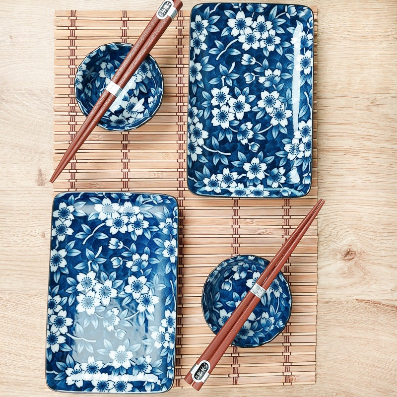 Set Vaisselle à Sushi Cerisier