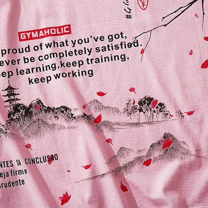 T-shirt Paysage Japonais
